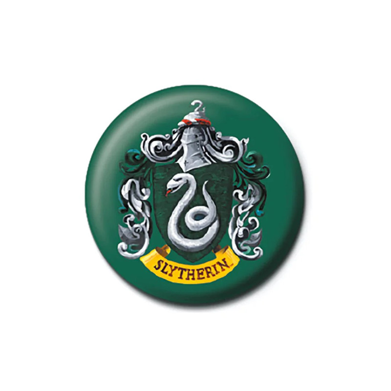 Harry Potter - Slytherin Crest Button Badge - أكسسوار